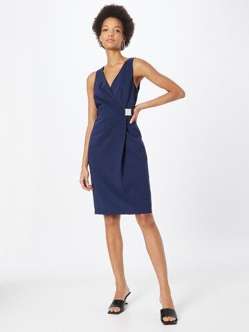 Lauren Ralph Lauren Cocktail Dress 'TASHESSA' in Blue