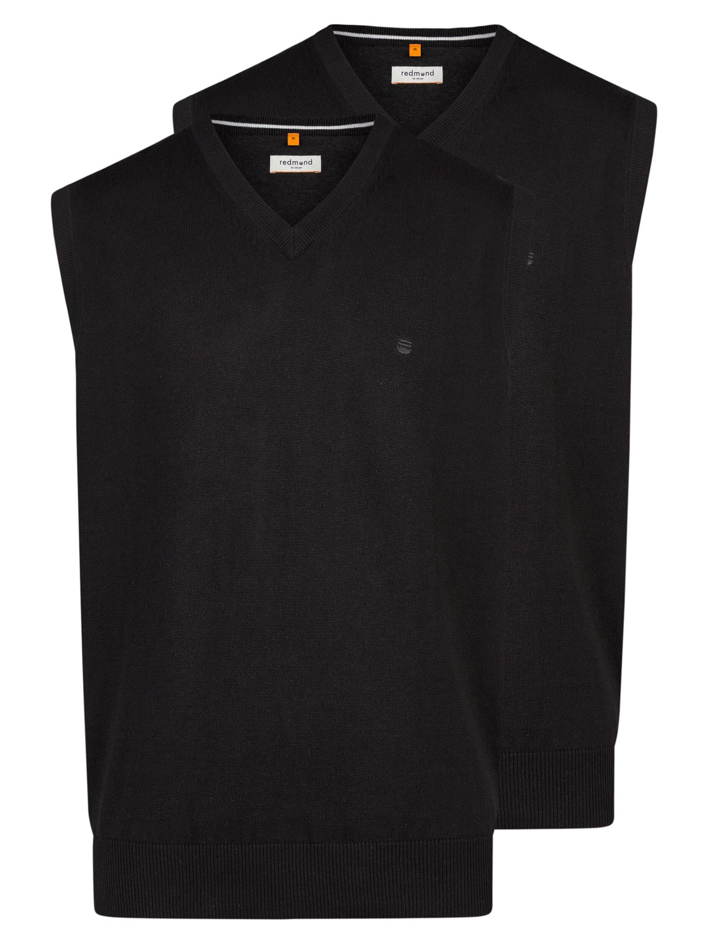 redmond Sweater 'Basic' in Black: front