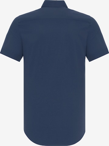 DENIM CULTURE Regular fit Button Up Shirt ' STANLEY ' in Blue
