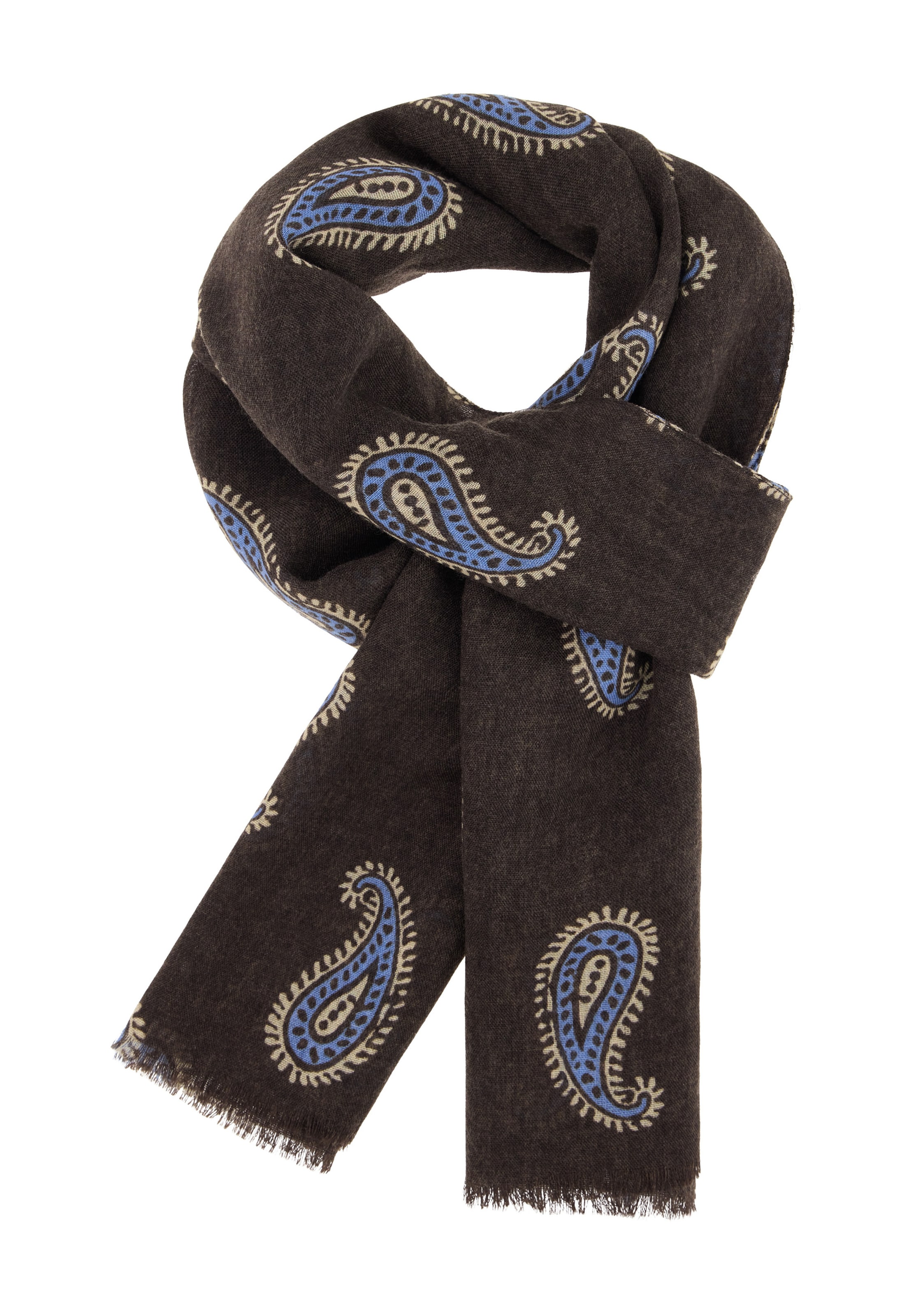 Écharpe Boggi Milano en gris : devant