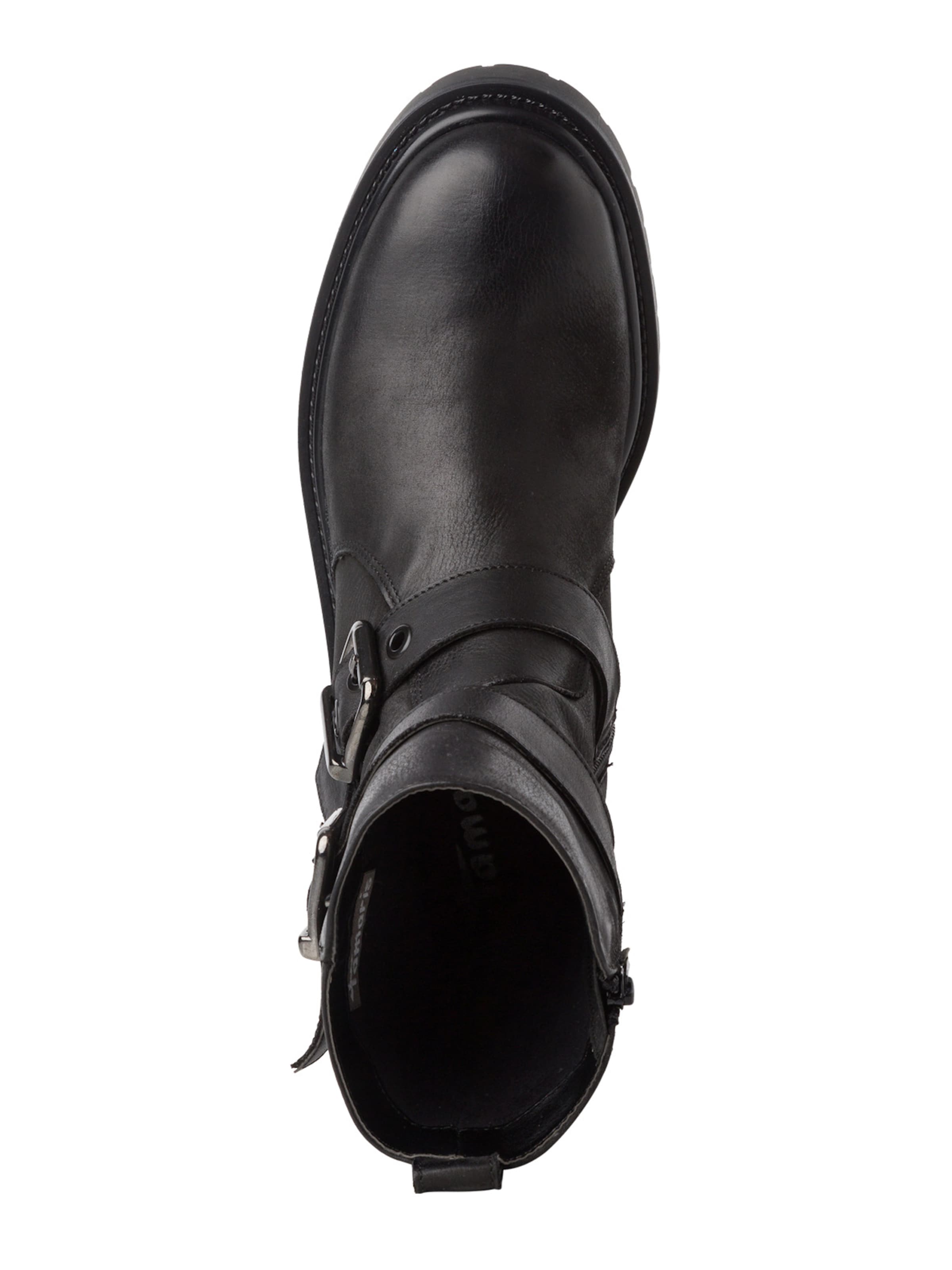 Tamaris Rövid szárú csizmák - fekete