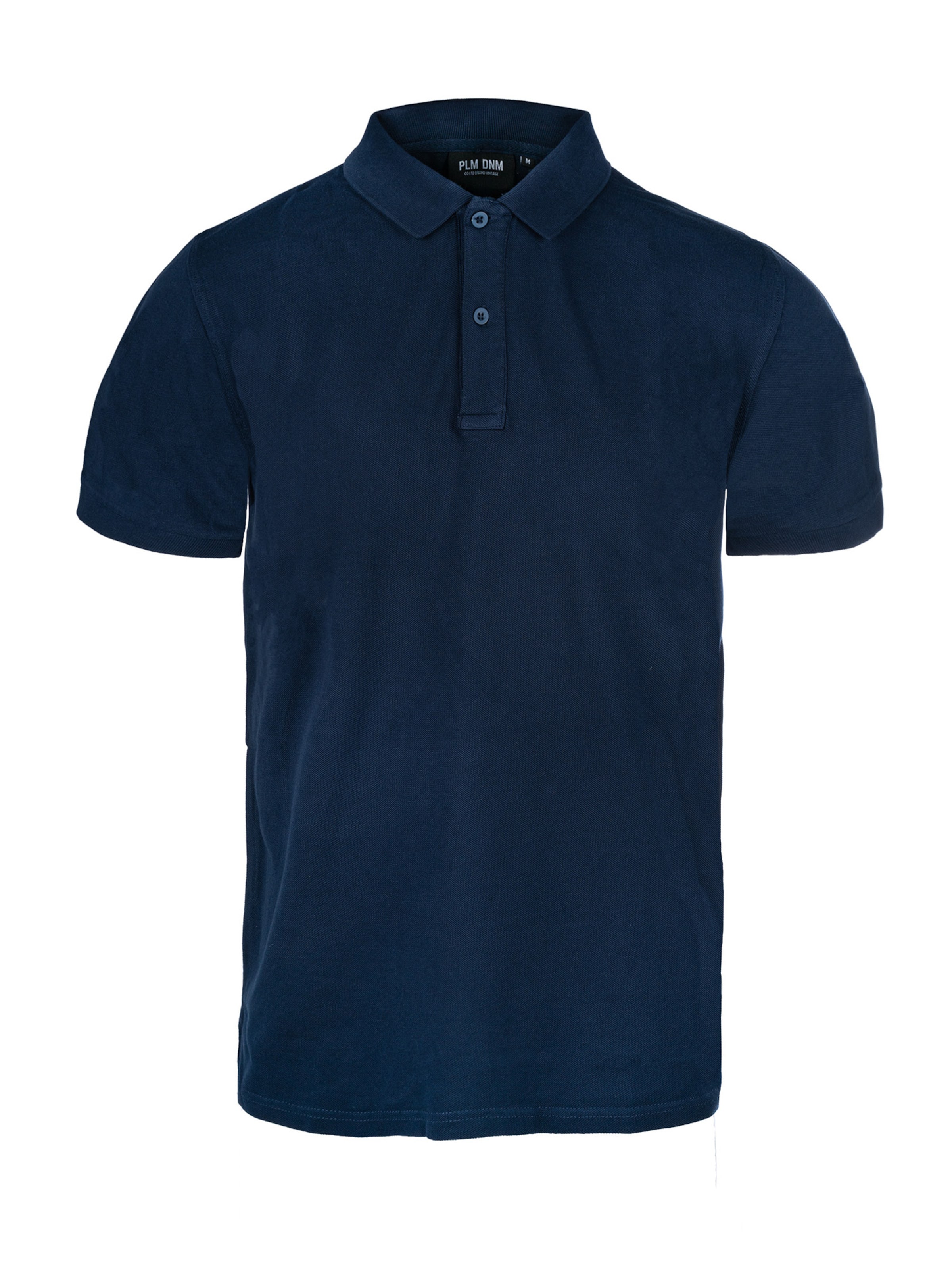poolman Shirt ' Polo Uni Garment Dye Classic Fit ' in Blue: front