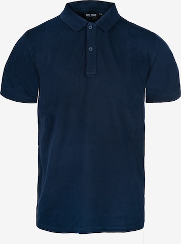 poolman Shirt ' Polo Uni Garment Dye Classic Fit ' in Blue: front