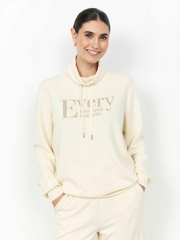 Soyaconcept - Jersey ' SC-BANU ' en blanco: frente