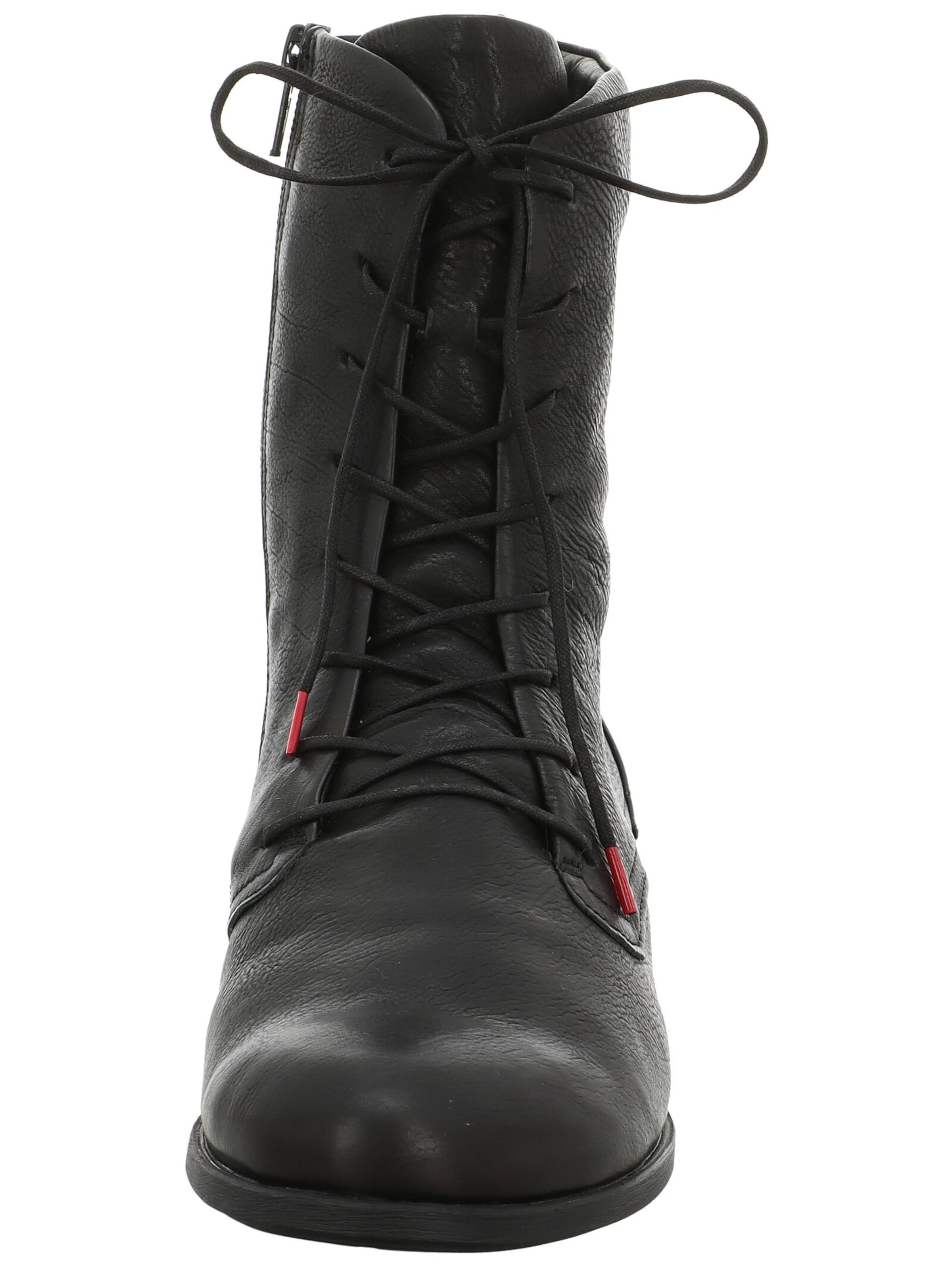 THINK! Veterlaarsjes 'Agrat' in Zwart