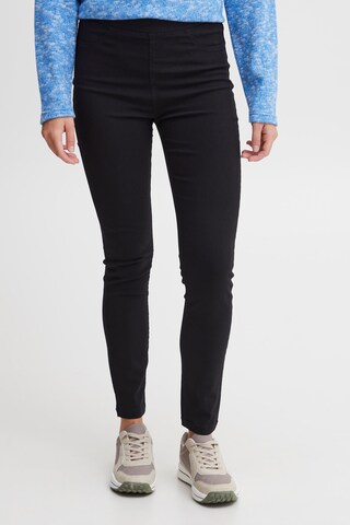 Oxmo Slimfit Leggings 'Keily' in Zwart: voorkant