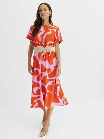 bonprix Jurk in Oranje: voorkant