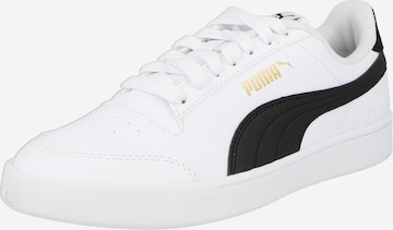 Sneaker 'Shuffle' di PUMA in bianco: frontale