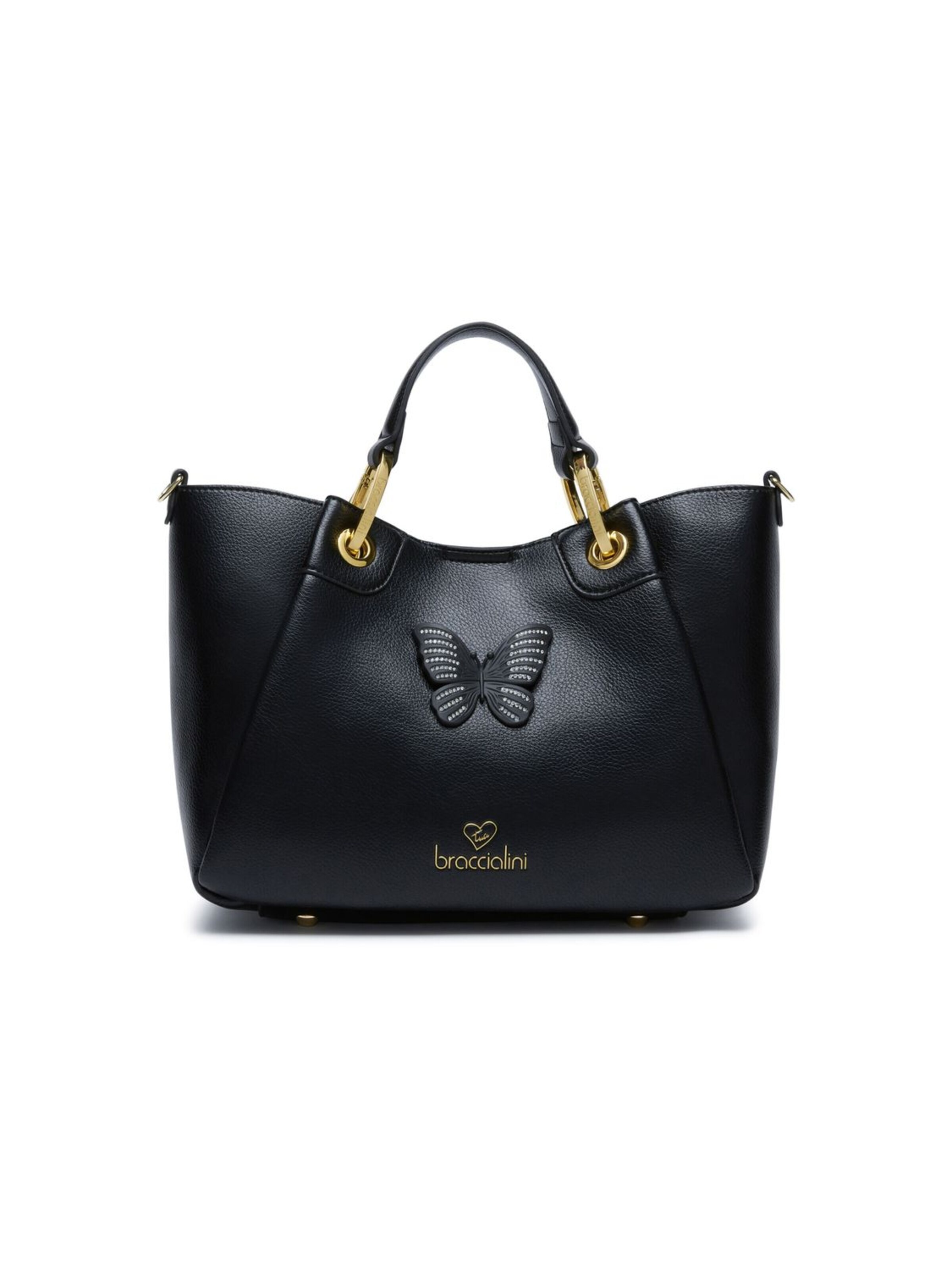 Braccialini Handbag 'Amy Bijoux' in Black: front