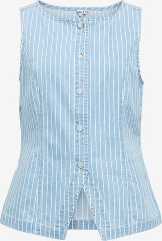 OBJECT Vest 'OBJSANNI' i blå: forside