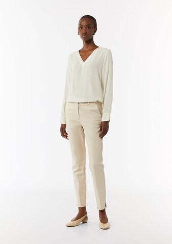 COMMA Bluse in Weiß