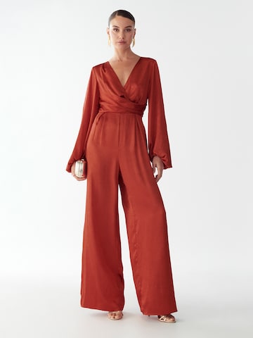 Willa Jumpsuit 'PHILIPA' in Orange: Vorderseite