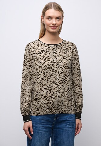 STREET ONE Blouse in Beige: front