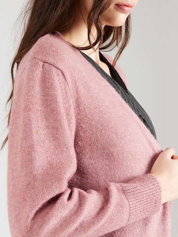 JDY Knit Cardigan 'LIBBY' in Pink