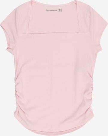 rožinė Abercrombie & Fitch Marškinėliai 'AVA': priekis