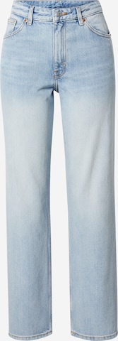 Monki Loosefit Jeans in Blauw: voorkant