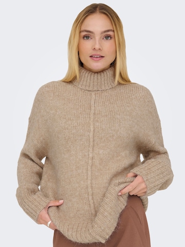 JDY Pullover 'JDYMalone' i beige: forside