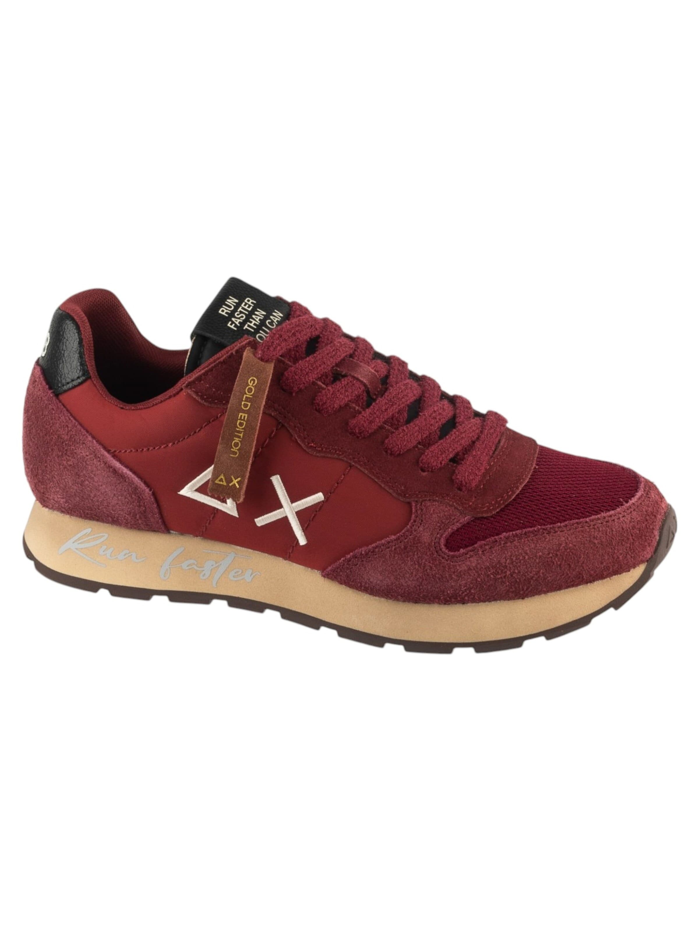 SUN68 Sneakers laag 'SUN68 Tom Vintage' in Rood: voorkant