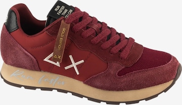 SUN68 Sneakers laag 'SUN68 Tom Vintage' in Rood: voorkant