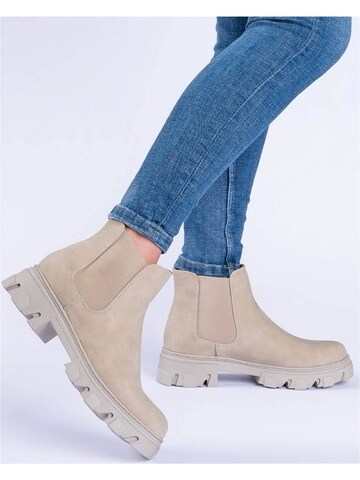 Chelsea Boots 'Paros 002-1303' Palado en beige