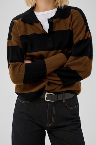 Pull-over 'MWJola' My Essential Wardrobe en marron