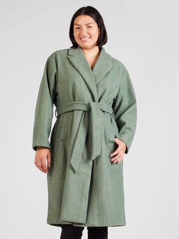 Cappotto di mezza stagione 'FORTUNE' di Vero Moda Curve in verde: frontale