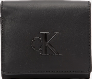 Calvin Klein Kukkaro 'BOLD' värissä musta: etupuoli