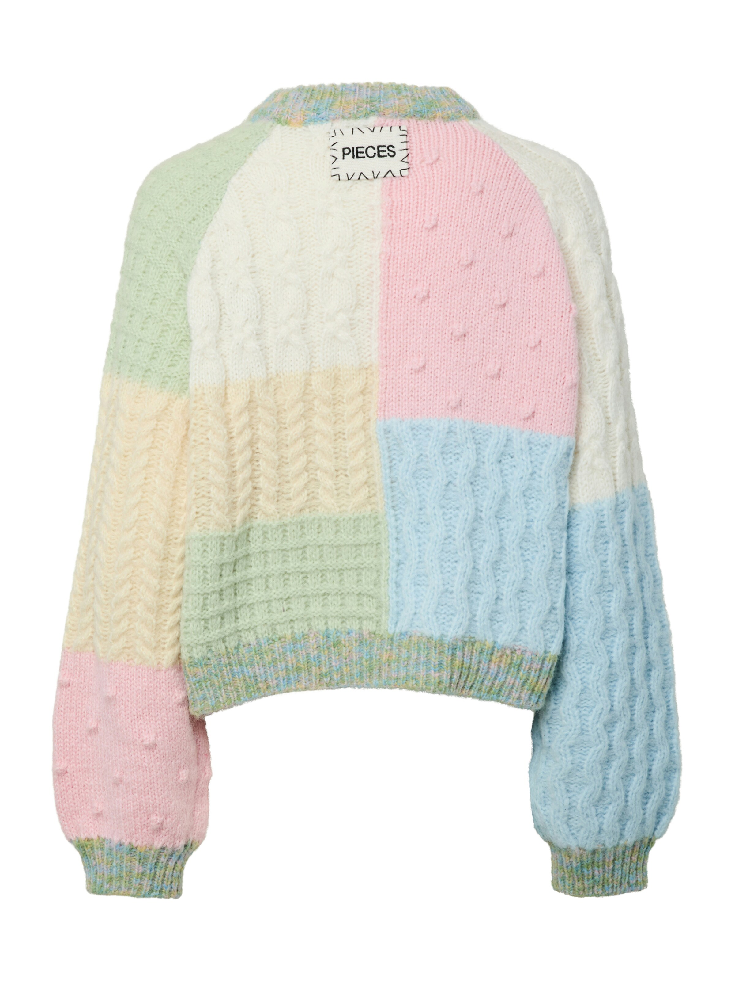 žalia PIECES Megztinis 'REMIX'