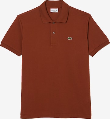 T-Shirt LACOSTE en marron : devant