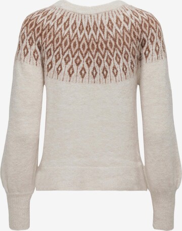 Pull-over 'ALINA' ONLY en beige