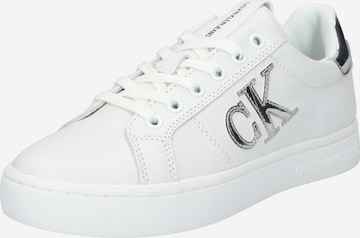Calvin Klein Jeans Sneaker in Weiß: front