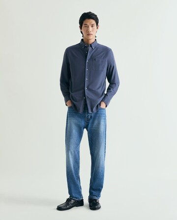 Scalpers Regularny krój Koszula 'Beach Oxford' w kolorze niebieski: przód