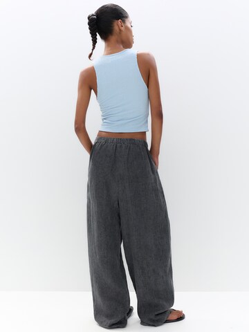 Pull&Bear Top w kolorze niebieski