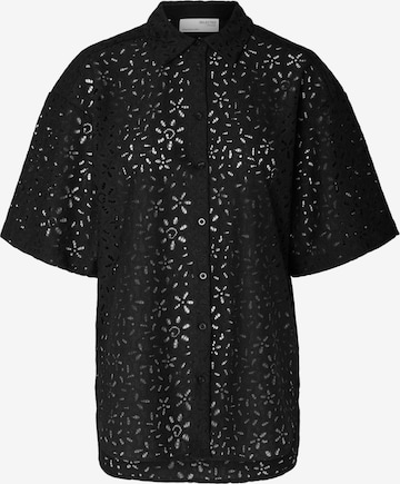 SELECTED FEMME Blus 'KAROLA' i svart: framsida