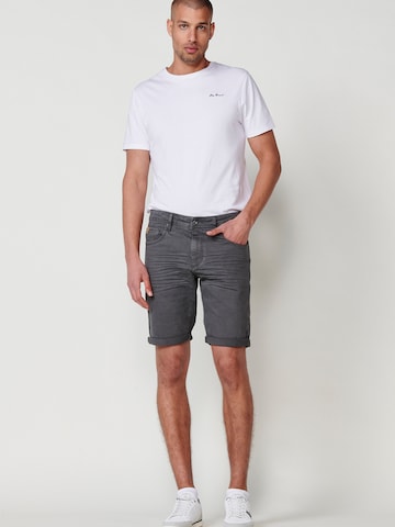 KOROSHI Slimfit Jeans i grå: forside