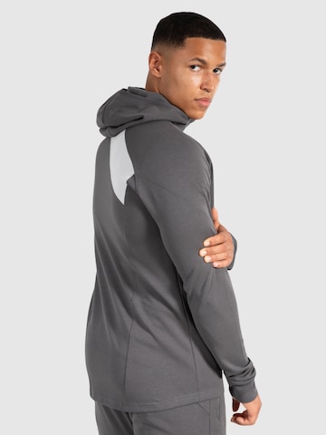 Smilodox Zip-Up Hoodie 'Maison' in Grey