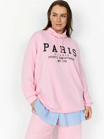 Wasabi Concept Sweater ' WA-SEBINA 78 ' in Red: front