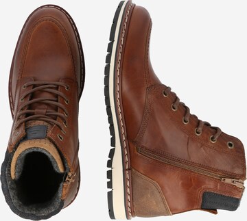 BULLBOXER Lace-up boots in Brown
