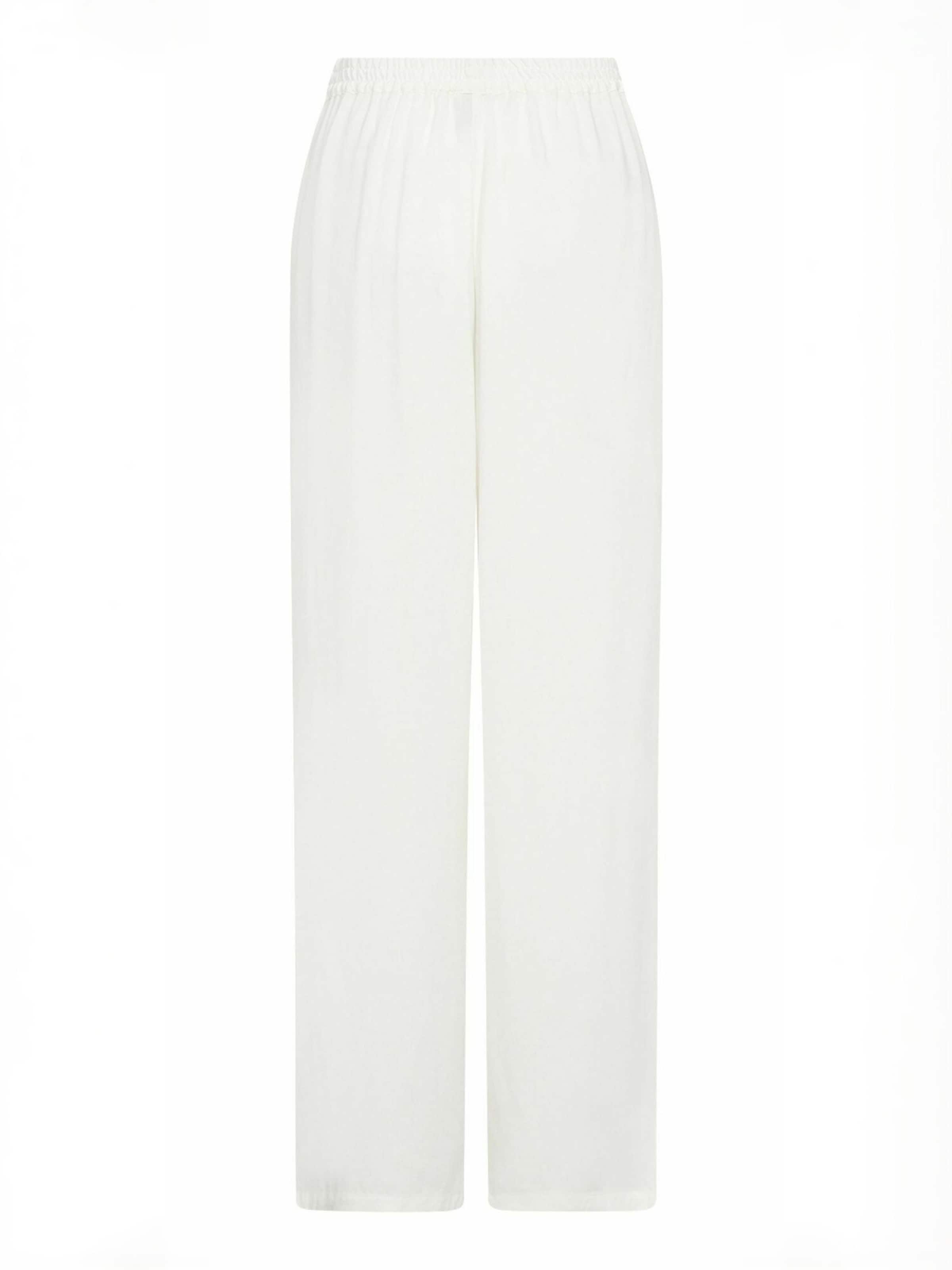 Soyaconcept - Pierna ancha Pantalón 'Radia' en blanco