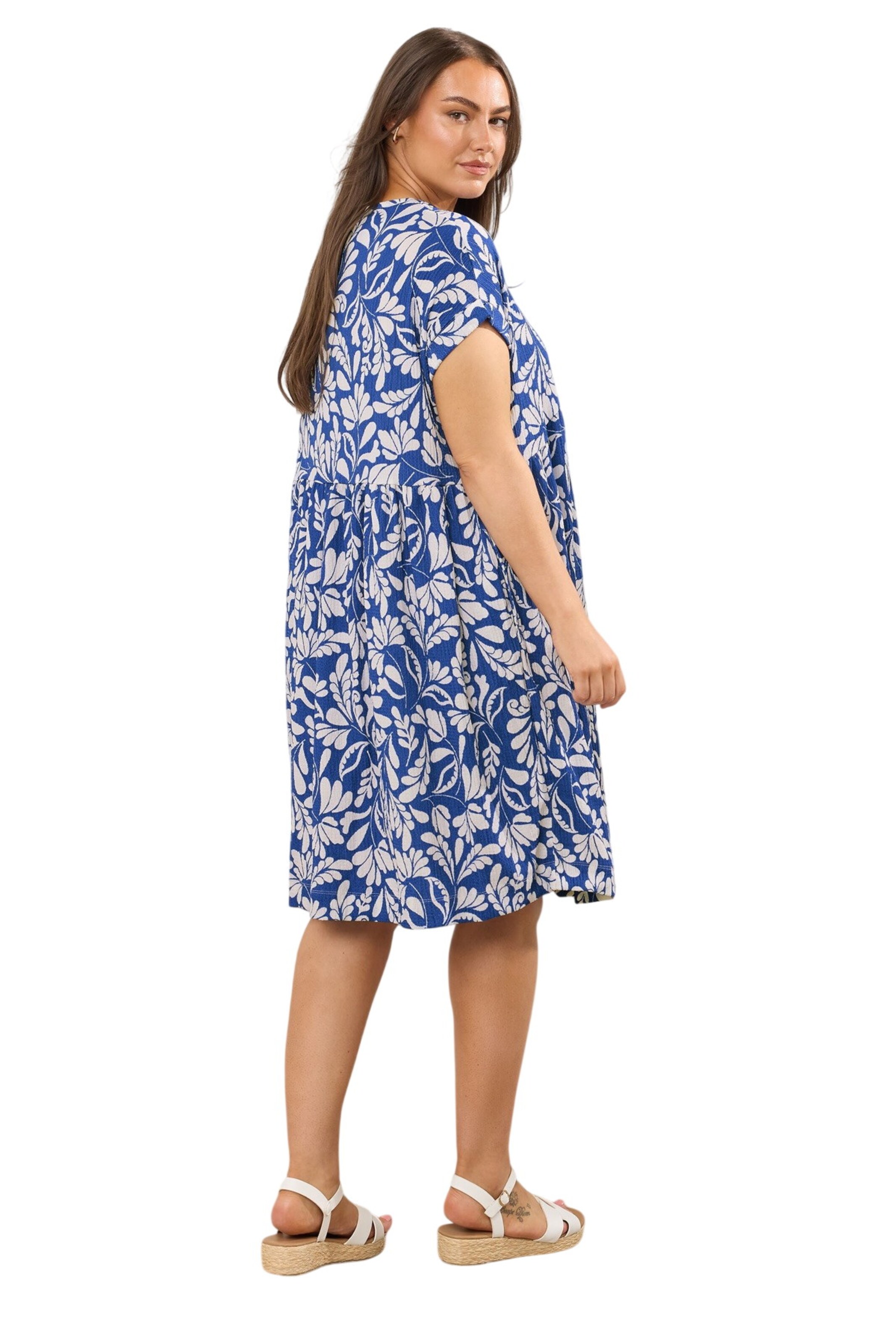 Robe Stil Diva en bleu