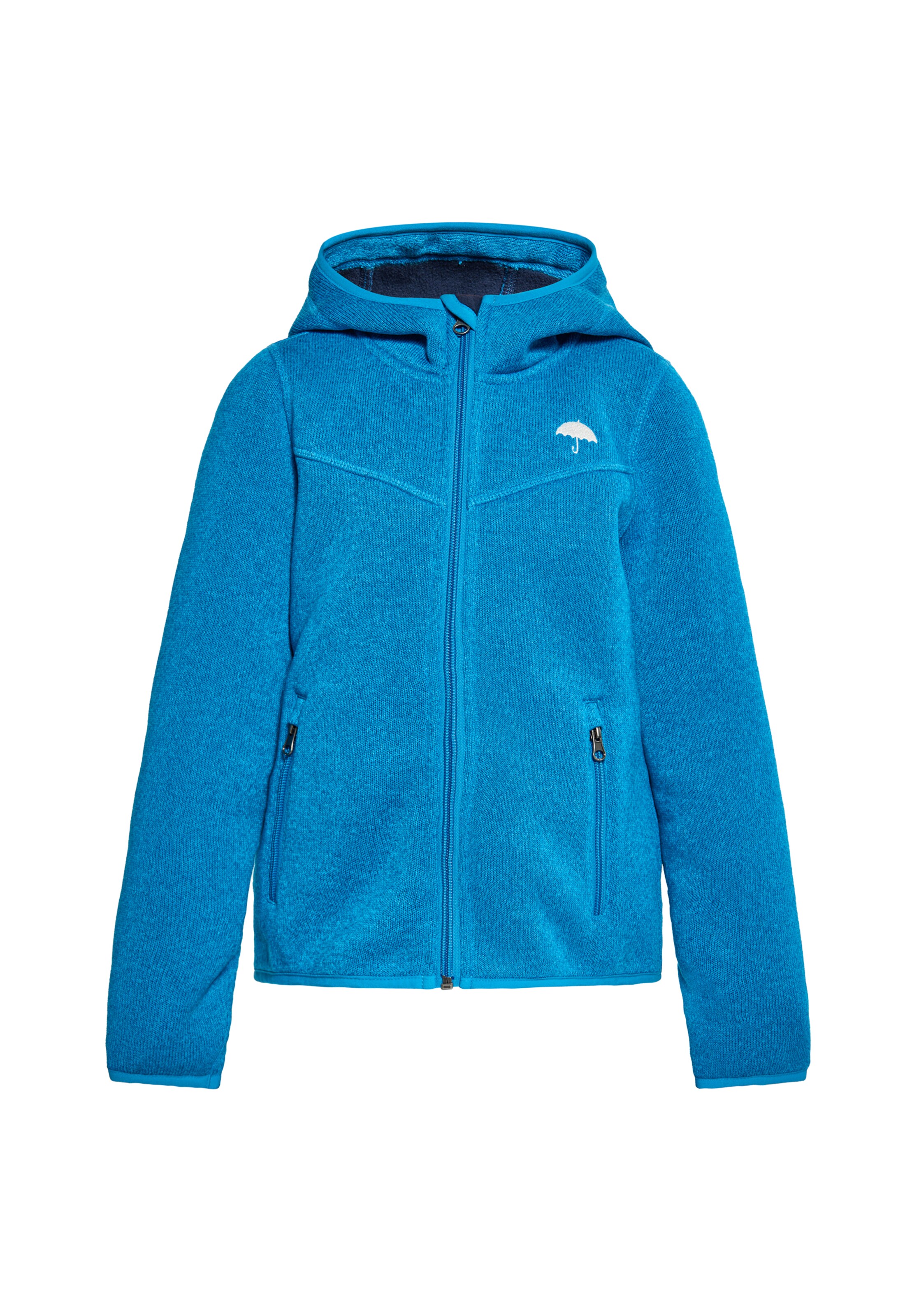 SchmuddelweddaFlis jakna - plava boja: prednji dio