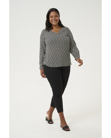 KAFFE CURVE Blouse in Black