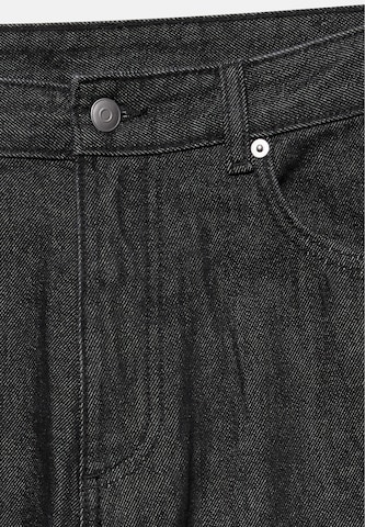 Loosefit Jean Pull&Bear en noir