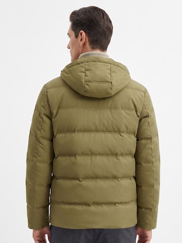 ALLTHEMEN Winter Jacket 'Wärmekammer' in Green