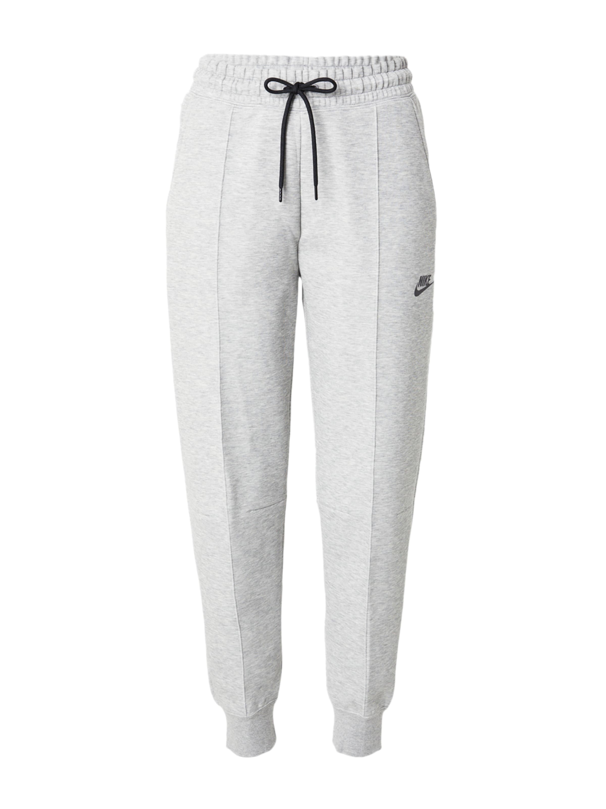 Nike Sportswear Tapered Παντελόνι 'Tech Fleece' σε γκρι: μπροστά