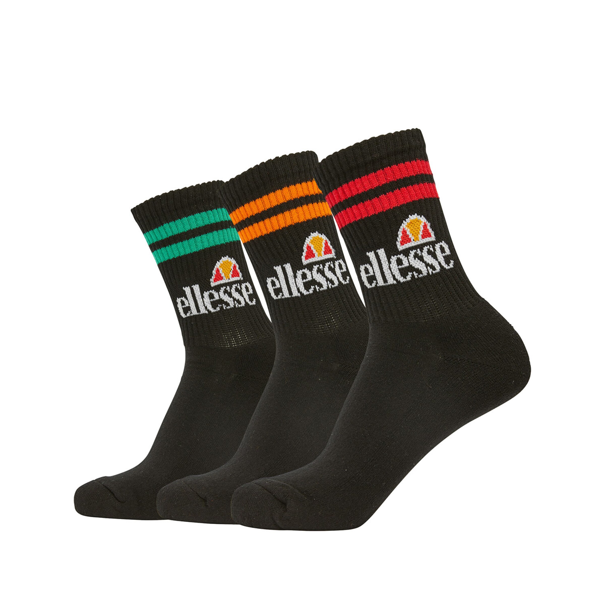 ELLESSE - Calcetines deportivos en negro: frente