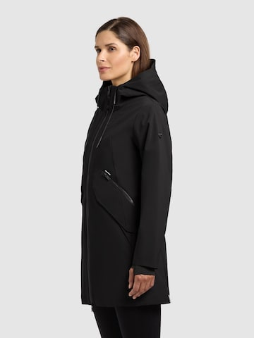 khujo Φθινοπωρινό και ανοιξιάτικο μπουφάν ' EIZA ' σε μαύρο