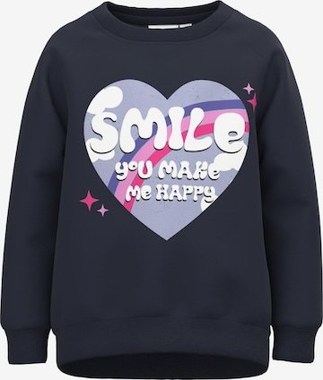 NAME IT - Sweatshirt 'VENUS' em azul: frente