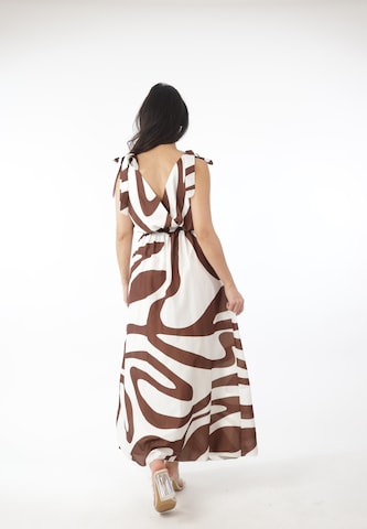 Elara Sommerkjole i brun