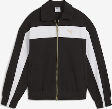 PUMA Sportjas 'T7' in Zwart: voorkant